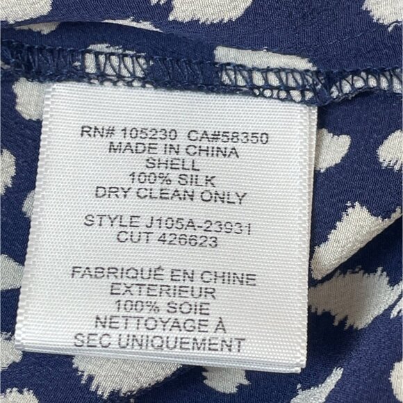 Joie Women's Navy Blue Sleeveless Blouse Sz M - NWT - Picture 9 of 10